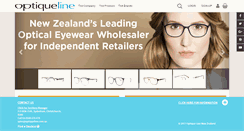 Desktop Screenshot of optiqueline.co.nz